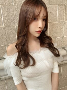 メレ(mele)の写真/似合わせレイヤーカット×柔らかな透明感カラーで垢抜け!トレンドスタイルをお客様に似合うよう提案します