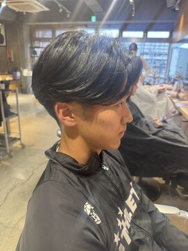 オーガニック ライフ 若葉 鶴ヶ島(organic+life) 冬◎毛流れセンターパート×フェザーパーマで清潔感メンズ