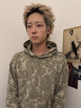 ソーレ(sole) yosuke キングスパイキーショート　メンズハイトーン