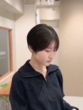 ペブル(pebble) ショートボブ／耳掛け/髪質改善/透明感/明石/大久保