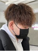 マッシュ/スパイラル/パーマ/メンズ/ツイスパ/波巻きパーマ