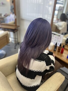 リングバイモアムー(Ring by Moremuu) <Hazuki>   バイオレット