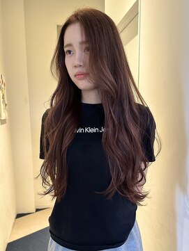 ラパンセノアール(LA PENSEE NOIR) ロング×暖色ブラウンカラー