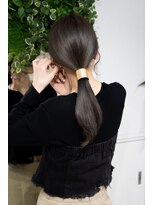 アリー 原宿 表参道(ALLY)&nbsp;ALLY宍戸 髪質改善×ブリーチなしグレージュカラー