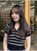 シアーグレージュカラー