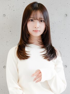 ニューヨークニューヨーク 垂水店(NYNY) 韓国風ｘシースルーバングｘセミロングｘレイヤー