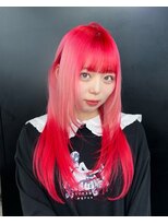 ヌル(Null) ブリーチデザインカラー/ケアブリーチカラー/レイヤー/ウルフ