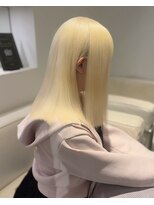 ベレーザ 渋谷(BELEZA)&nbsp;19813_髪質改善抜きっぱなしブリーチハイトーンホワイトアッシュ