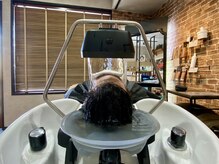 ヘアステーション アンド(Hair Station And)の雰囲気（頭皮ケアメニュー【頭浸浴】炭酸かけ流しの新体験を是非！）