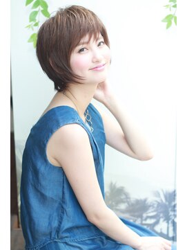 オーロ 武庫之荘店(ORO) 横顔美人の誰でも小顔になれる大人ショートヘア