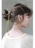 bibito ショートヘア 顔まわりのパーマでアレンジを