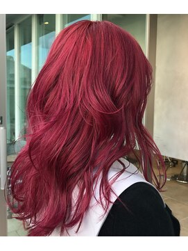 ディプティック ヘアー チェンジ ミュージアム(diptych Hair Change Museum) ロングチェリーレッド