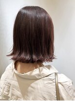 リア(Li'a by neolive)&nbsp;切りっぱなしボブ ピンクパープル