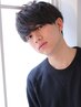 【男性人気☆コース】Men'sCUT+皮脂除去シャンプー、眉カットコース ￥4300