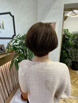 【Lond佐野】40代50代に人気アッシュブラウンマニッシュショート