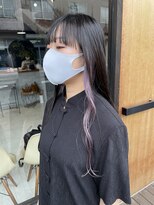 ノア(noa.)&nbsp;『デザインカラー』ペールパープルインナーカラー