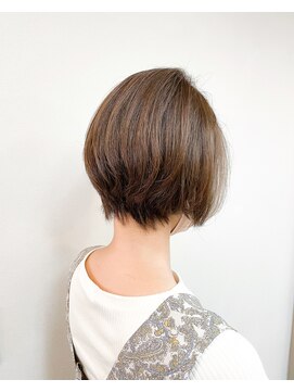 トップヘアー 玉島店(TOP HAIR) 《TOPHAIR 玉島店/ ベリー》大人ショートボブ