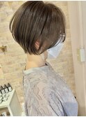 20代/30代/40代/小顔/丸みショート/大人ショート/くびれ/耳かけ