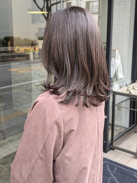ヘアデザインアトリエ キャンプス(hair design atelier Camps) ミディアムレイヤー
