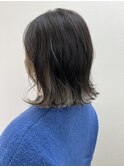 【北見】＃切りっぱなしボブ＃インナーカラー＃可愛い