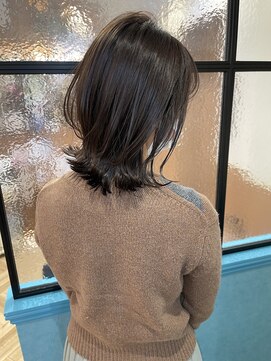 ロンドネートゥル 新潟(Lond naitre) 【高橋ヒロシ】簡単外ハネカール　ペールベージュ　外ハネボブ