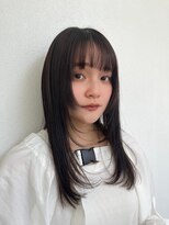 レオニード 表参道(LEONID)&nbsp;顔まわりレイヤー/ミディアムウルフ