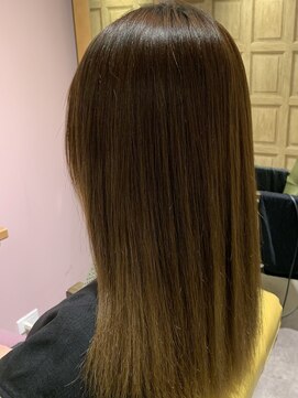 ニノット 武蔵小杉(○nino.) 11月#黒髪カタログ# グレーベージュ#レイヤーロング#前髪パーマ