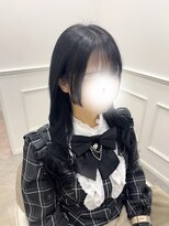 リルミー(Lilme) 艶々暗髪人気!*ブルーブラック*新井