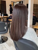 アトリエコア(Atelier Coa) 髪質改善トリートメントミルクティーベージュカラーくびれヘア