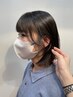 【お顔の形を綺麗に見せる♪】前髪+後れ毛カット￥2,200