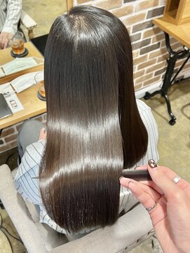 ロイド(Lloyd) 【Lloyd 大宮】潤艶赤み除去グレージュ×髪質改善トリートメント