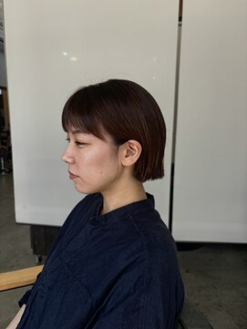 ヘアメイク デザート(HAIR MAKE DESART) 木村法子【切りっぱなしボブ×ショート】