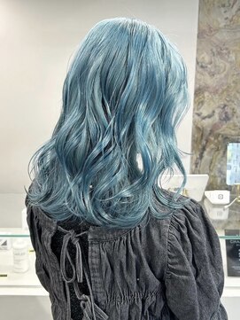 ソル ジングウマエ(SOL JINGUMAE) ミルクティーベージュレイヤーインナーカラーグレージュカラー