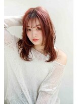 ウル(ulu)&nbsp;ロングレイヤー　透明感カラー　白髪ぼかし　名東区　大人女性