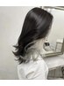 【ノンブリーチ透明感カラー】+カット+インナーカラーインナーブリーチ追加可
