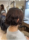 ボブパーマレディースパーマ