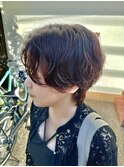 ショートスタイル×パーマ