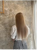 #エクステ#髪質改善#ヘアセット#縮毛矯正#ブリーチ
