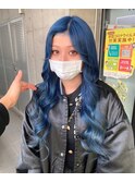 ブルーカラーハイトーンエクステ