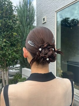 ビーチ ステラタウンまえ店(Beach) カチモリ 結婚式お呼ばれヘアアレンジ!