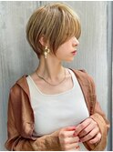 30代40代50代大人ショート髪型丸顔前髪あり似合わせ  安