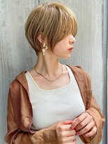 バンプ ギンザ(BUMP GINZA) 30代40代50代大人ショート髪型丸顔前髪あり似合わせ 安