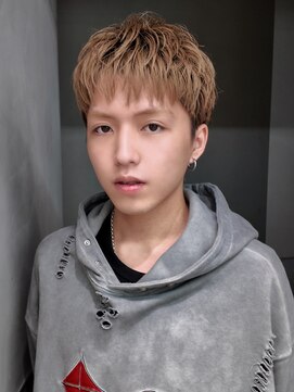 アルバム 渋谷パルコ(ALBUM) 波巻きツイストスパイラルフェザーパーマサーフカール_F1179