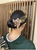 艶シニヨン