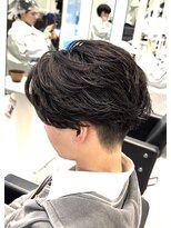 オーシャントーキョー 仙台(OCEAN TOKYO)&nbsp;フェザーショートニュアンスパーマセンターパートツーブロック