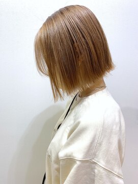 ネウィ ファミ 吉祥寺(newi fhami) 艶髪ペールベージュ＋髪質改善【吉祥寺/髪質改善】