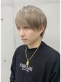 アジールヘア 東上野店(agir hair) グレージュはメンズからも大人気!ナチュラルだけどハイトーン!