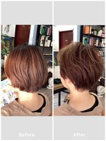 ハナレ バイ エフブンノイチ(hanare by 1/f)&nbsp;くびれるショートボブ