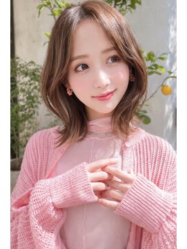 ベル 表参道店(Belle) 顔周りカット/ヨシンモリ/レイヤーカット/前髪長め/シャギー