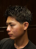 ザバーバー 渋谷(THE BARBER)&nbsp;短髪フェード スパイキーショート